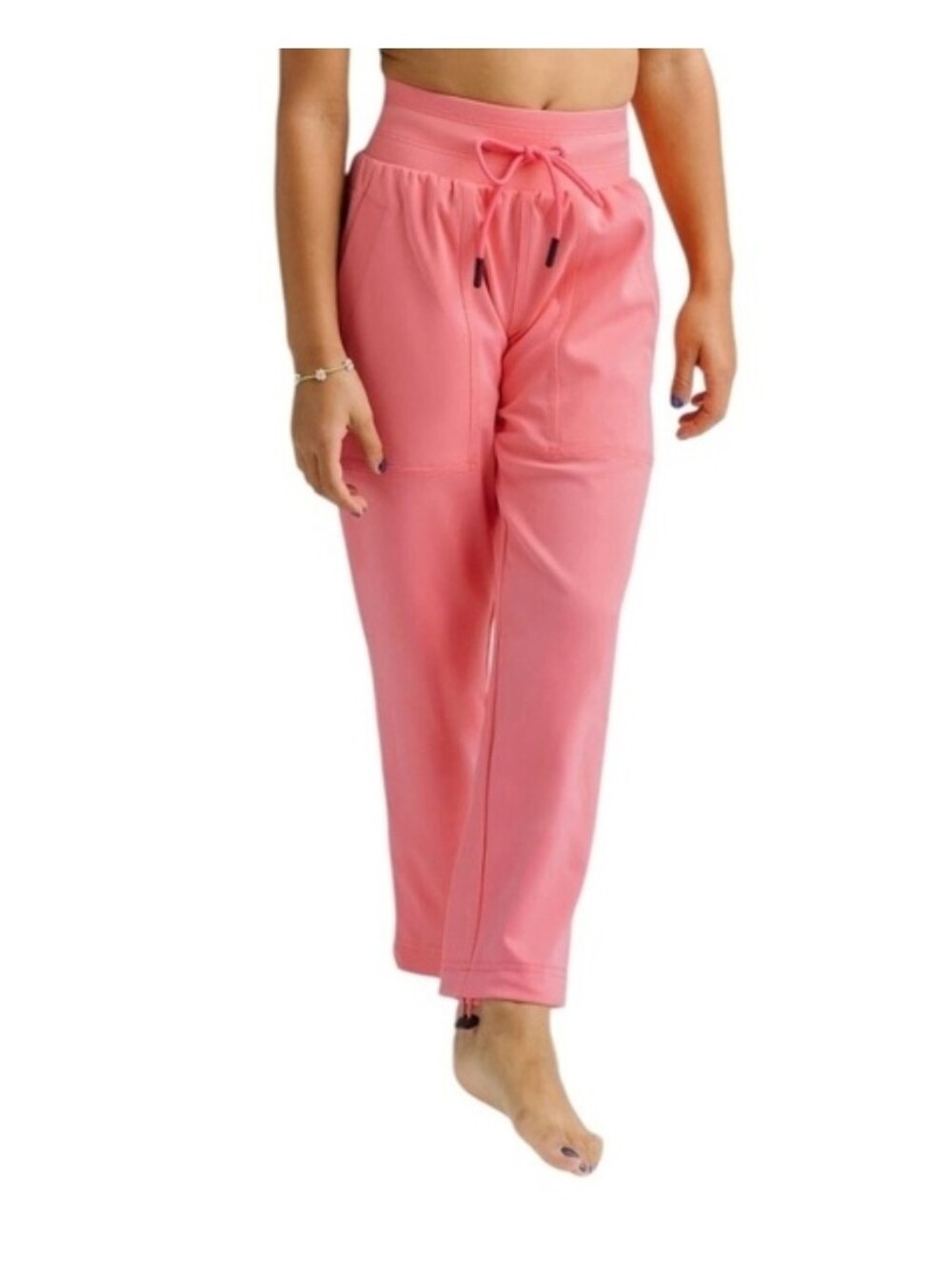 ZYIA Active Adapt Coral Pink Drawstring Jogger Pants